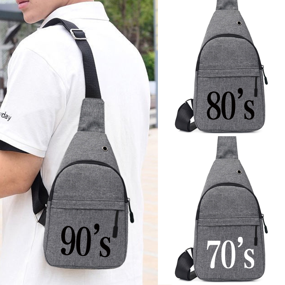 Cycling To Work - Single Shoulder Men Chest Bags Cycling