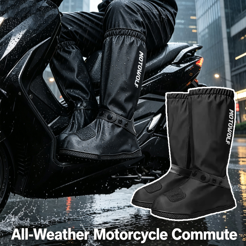 Outdoor commuting Tube Rain Sh - Cycling Commute Shoes recension och pris