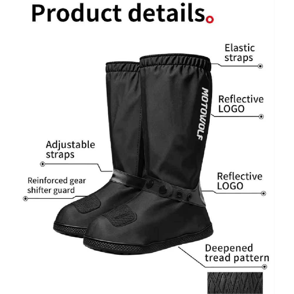 Outdoor commuting Tube Rain Sh - Cycling Commute Shoes recension och pris