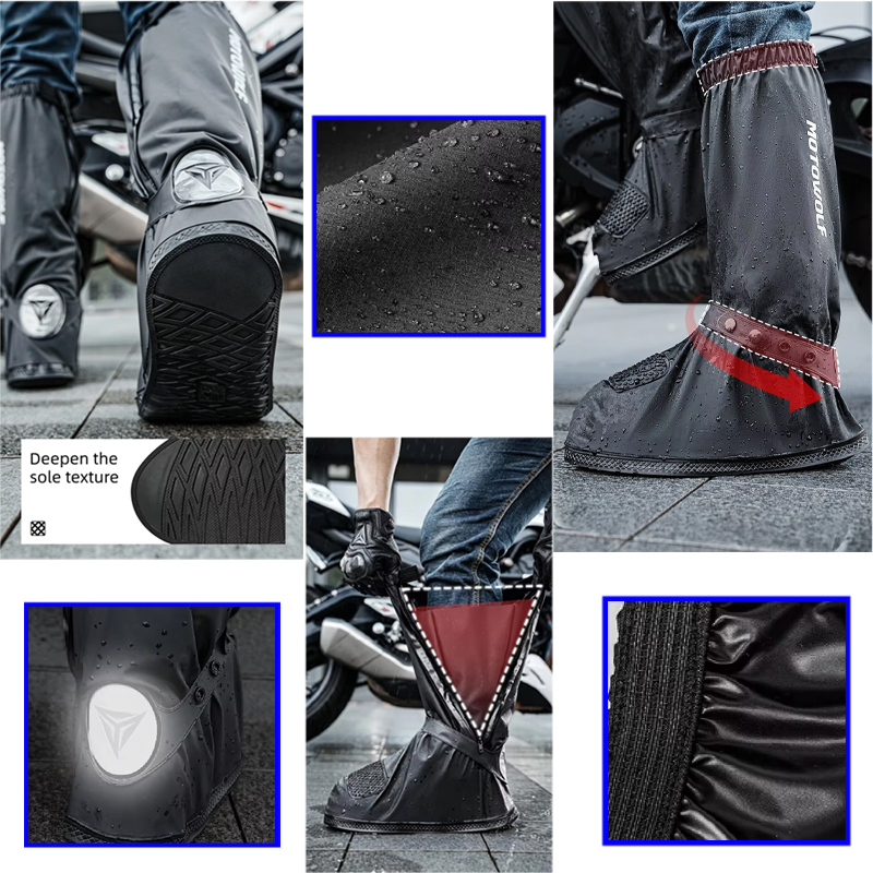 Outdoor commuting Tube Rain Sh - Cycling Commute Shoes recension och pris