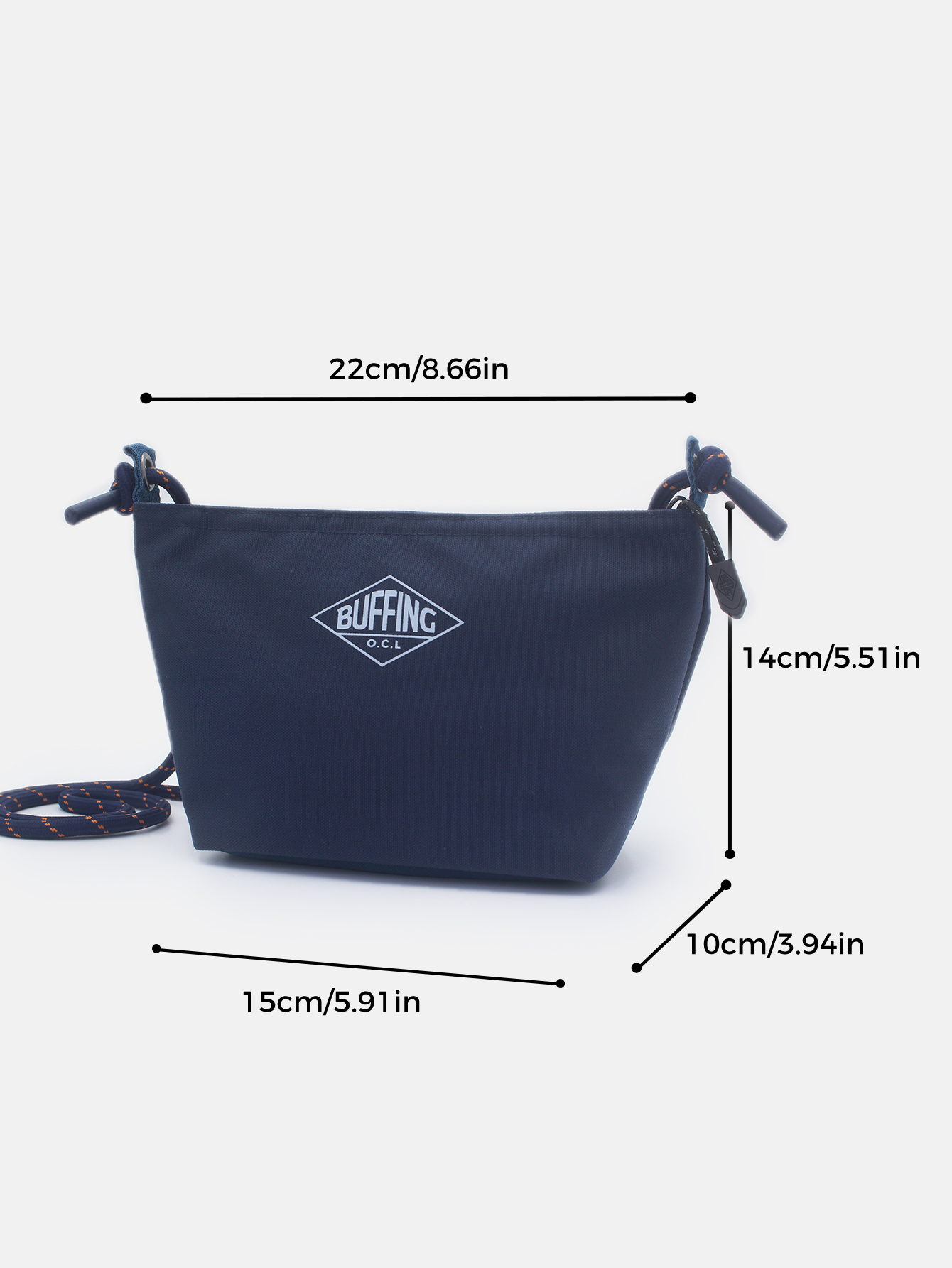 Buffing Deep Blue Crossbody Ba - Cycling Commute Outfit recension och pris