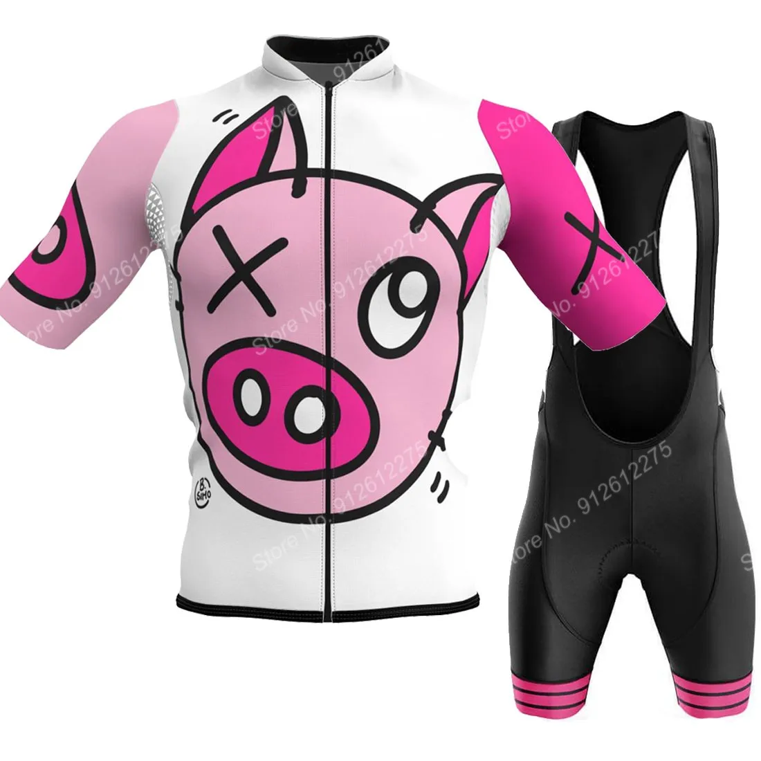 Set Cartoon Comic Pig 2023 Cyc - Cycling Commute Shorts recension och pris
