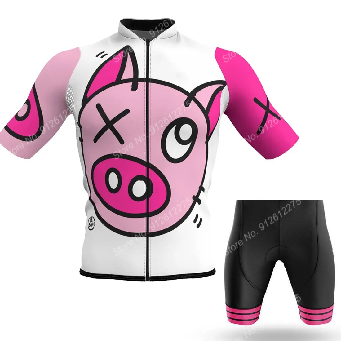 Set Cartoon Comic Pig 2023 Cyc - Cycling Commute Shorts recension och pris