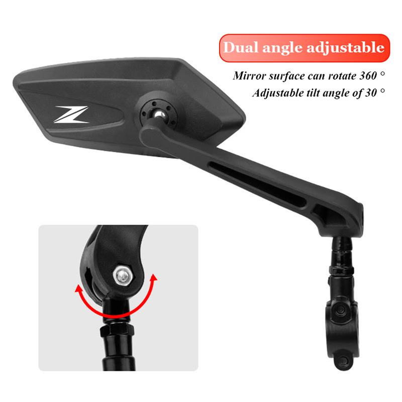 For Kawasaki Z Z900 Z1000 Zont - Mirror Handlebar Convex recension och pris