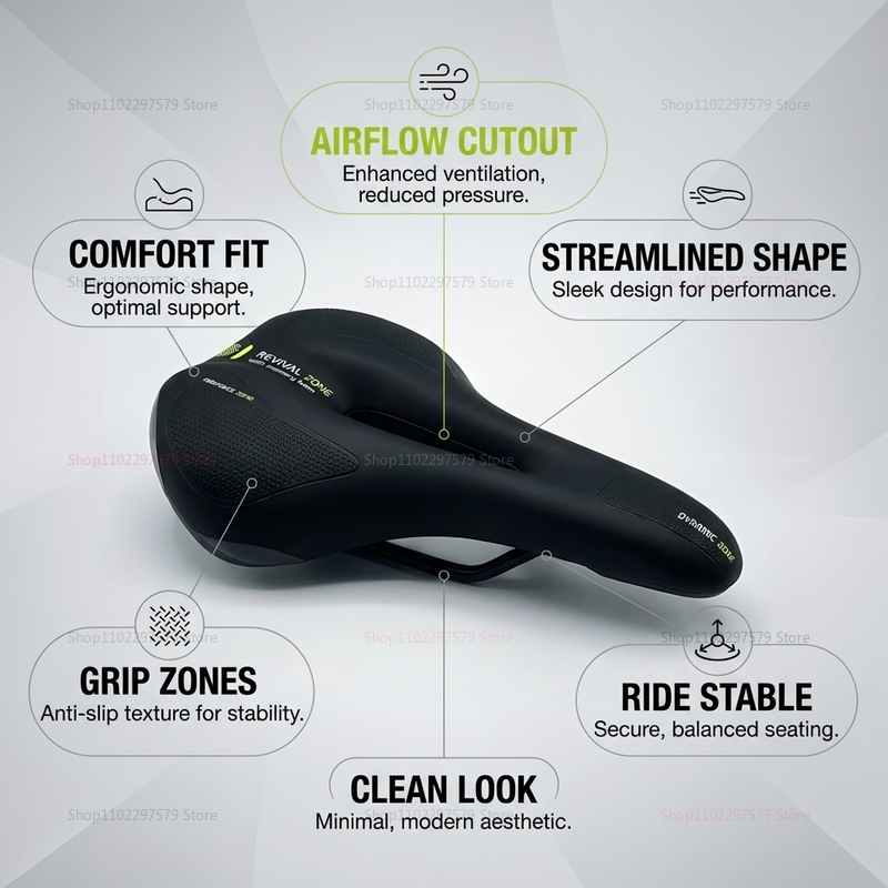 2026General Bicycle Seat Pad.  - Commuting On Mountain Bike recension och pris