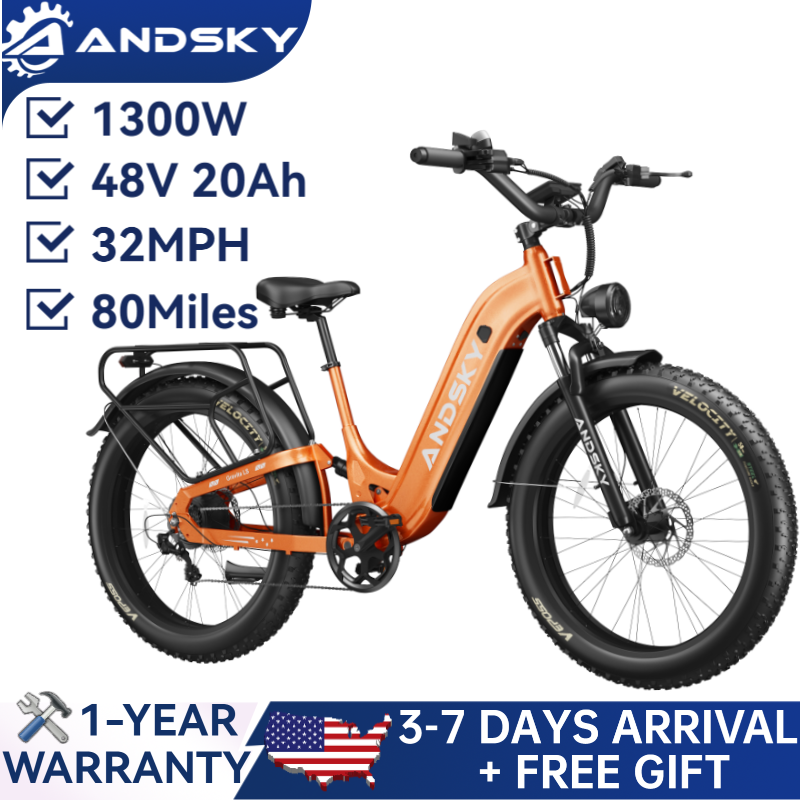 ANDSKY Gravita LS Step-Through - Commuting On Mountain Bike recension och pris