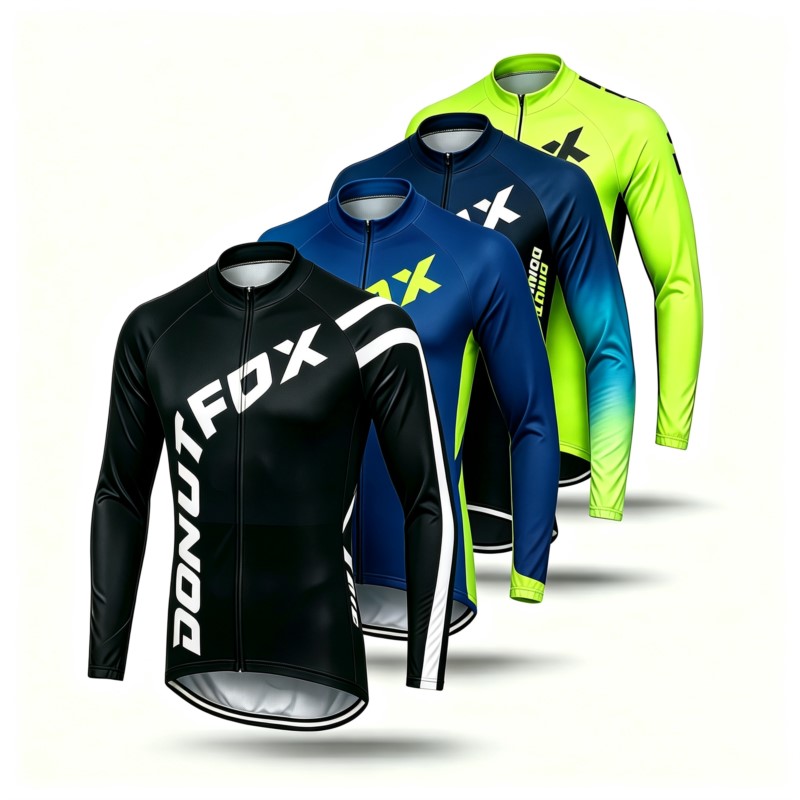 Men Long Sleeve MTB Jersey & C - Cycling Commute Shorts recension och pris